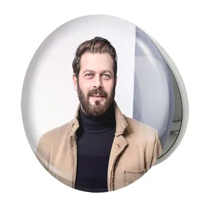 آینه جیبی خندالو طرح پژمان بازغی مدل تاشو کد 6328 