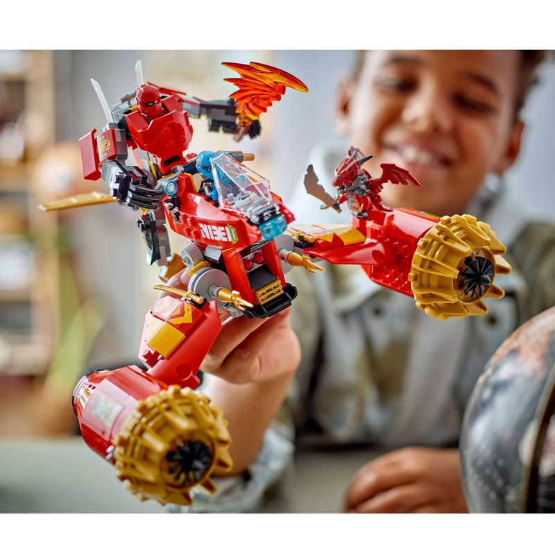 لگو 333 تکه سری NINJAGO مدل Kai s Mech Storm Rider کد 71830