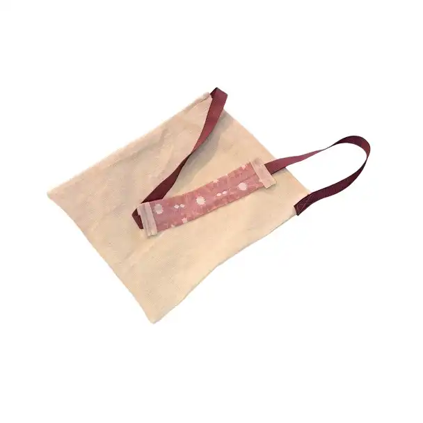 ساک دستی مدل تکه دوزی طرح حریر و کنف کد 16