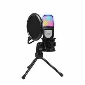 میکروفون کندانسر رومیزی یانمای مدل SF-666 RGB