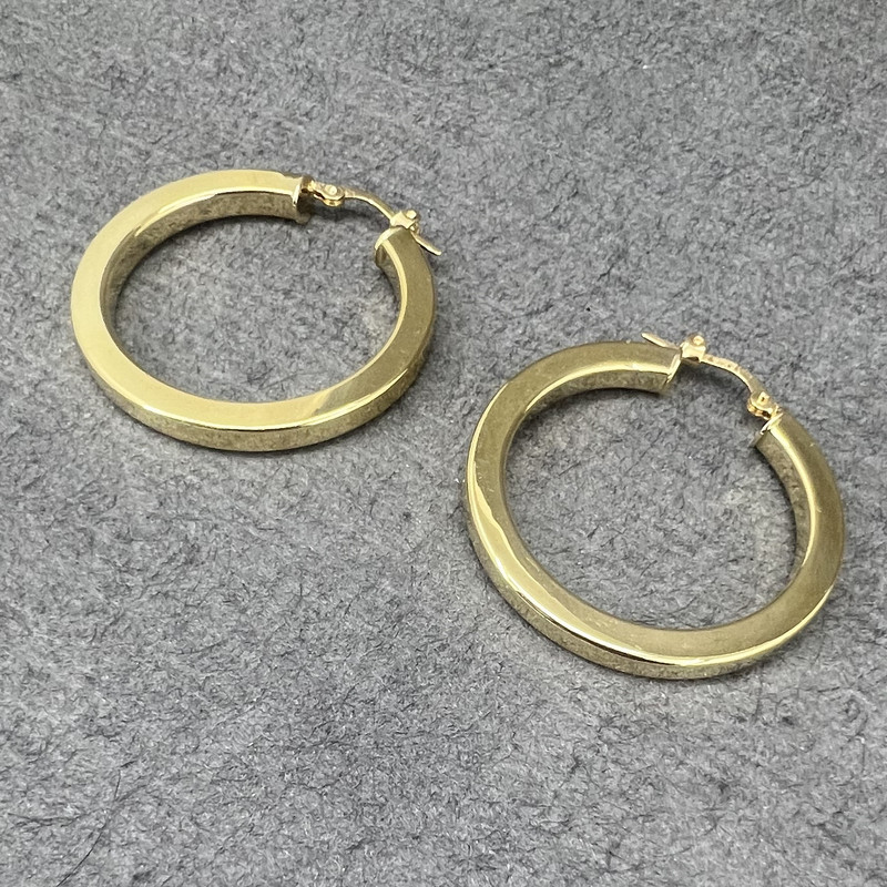 گوشواره طلا 18 عیار زنانه دوست خوب مدل dk535 - 4