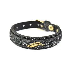 دستبند طلا 18 عیار مردانه فرشته طرح پر کد UBCHL0010-0009