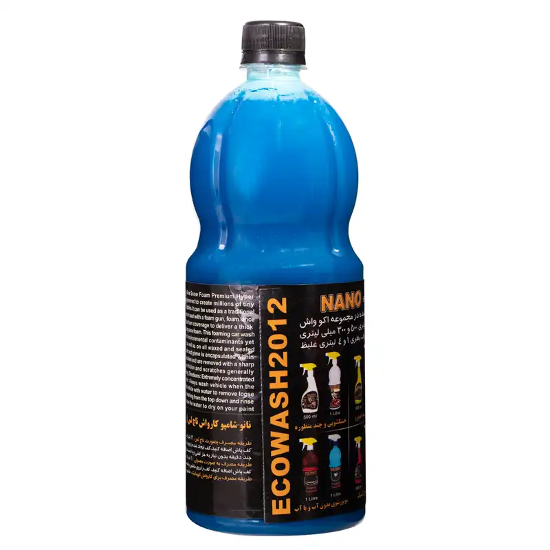 شامپو کارواش بدنه خودرو اکو واش مدل 102015 حجم 1000 میلی لیتر