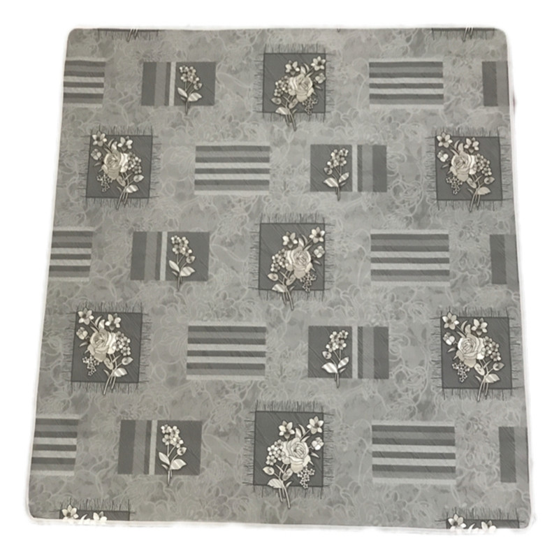 سفره 4 نفره مدل لایت طرح پشت نخی سایز 100×100 سانتی متر کد 05