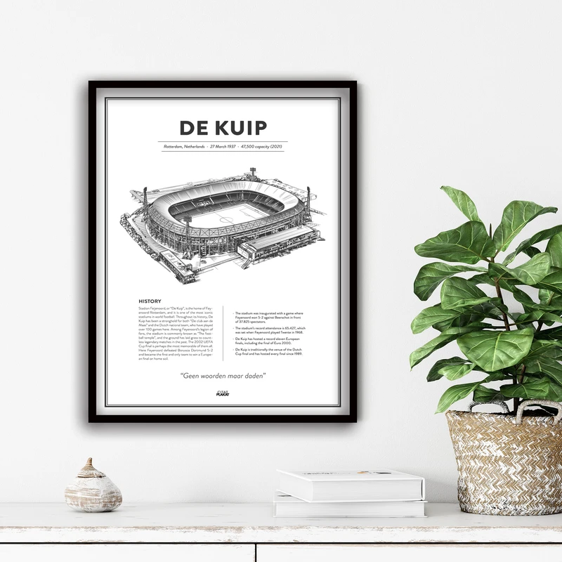 تابلو آتریسا طرح استادیوم DE KUIP مدل ATS020