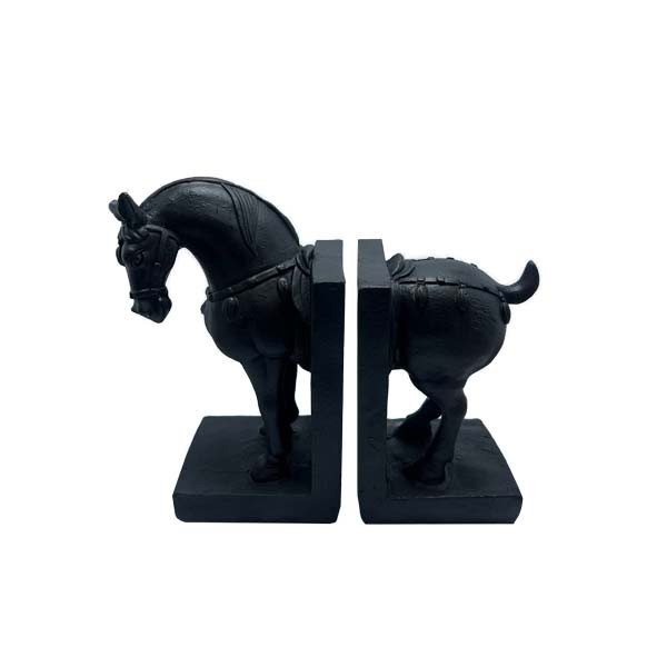 نگهدارنده کتاب مدل اسب مجموعه 2 عددی