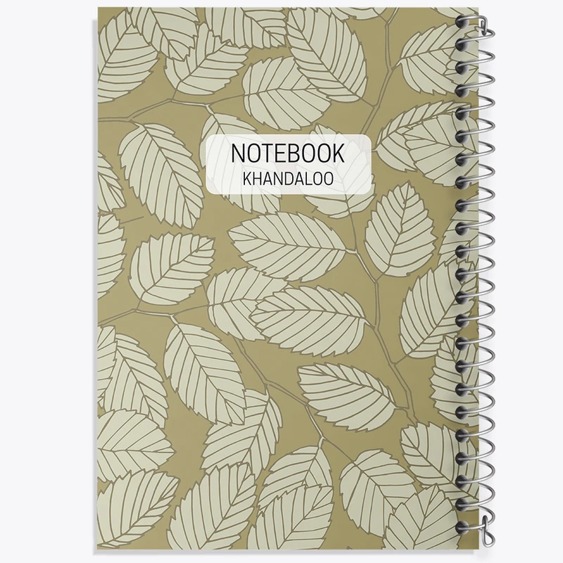 دفتر نت موسیقی 50 برگ خندالو مدل برگ مینیمال کد N677