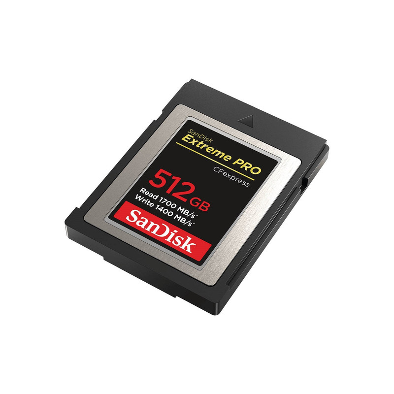 کارت حافظه CFexpress سن دیسک مدل Extreme Pro استاندارد Type B سرعت 1700MB/s ظرفیت 512 گیگابایت