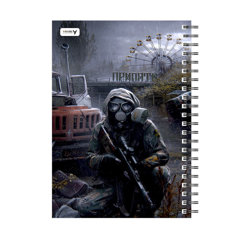 دفتر 120 برگ ویتادل طرح چرنوبیل مدل 9