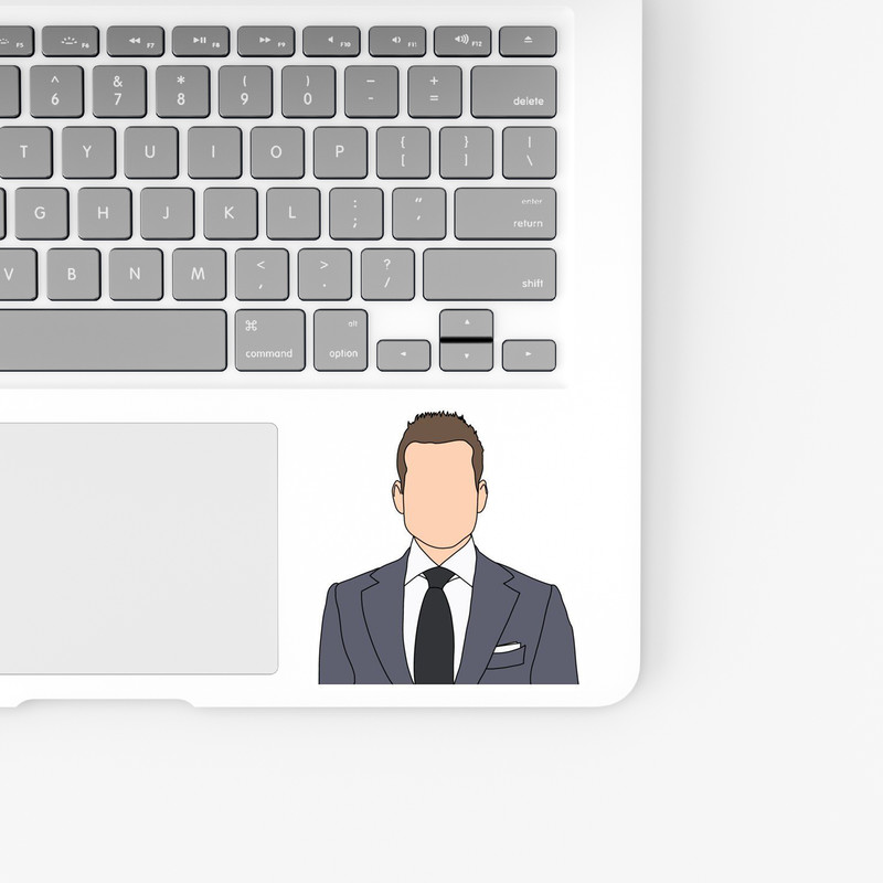 استیکر لپ تاپ و موبایل بووم طرح Harvey کد VR29