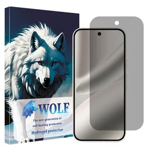 Wolf Tough model privacy screen protector suitable for Google Pixel 10 Pro XL mobile phone