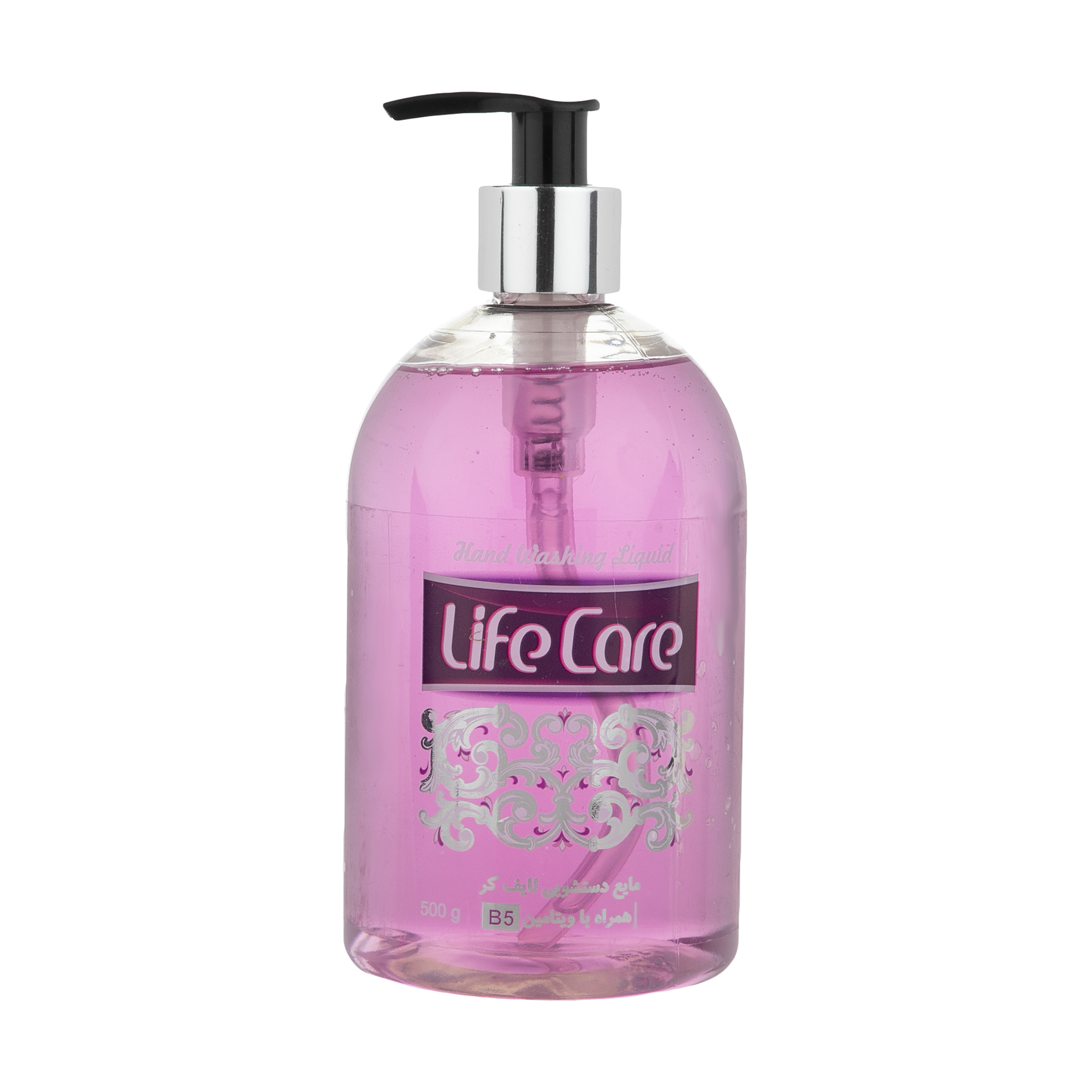 مایع دستشویی لایف کر مدل Purple Clear مقدار 500 گرم