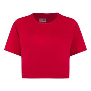 کراپ تی شرت ورزشی زنانه مدل G56