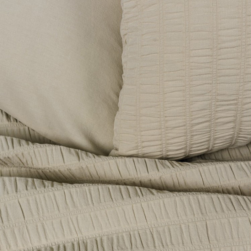 سرویس روتختی کاتن باکس مدل liny Sungai bej دو نفره 6 تکه