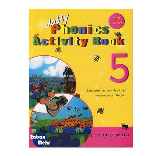 کتاب Jolly Phonics Activity Book 5 اثر جمعی از نویسندگان انتشارات زبان مهر