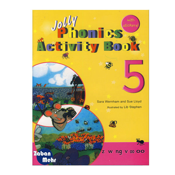 کتاب Jolly Phonics Activity Book 5 اثر جمعی از نویسندگان انتشارات زبان مهر