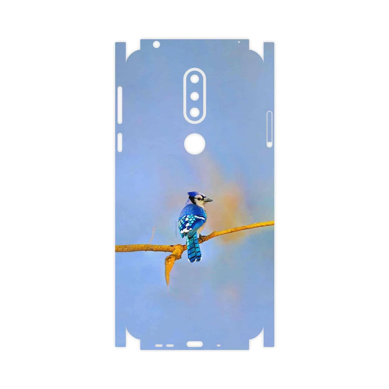 برچسب پوششی ماهوت مدل Cyanocitta cristata-FullSkin مناسب برای گوشی موبایل نوکیا 7.1