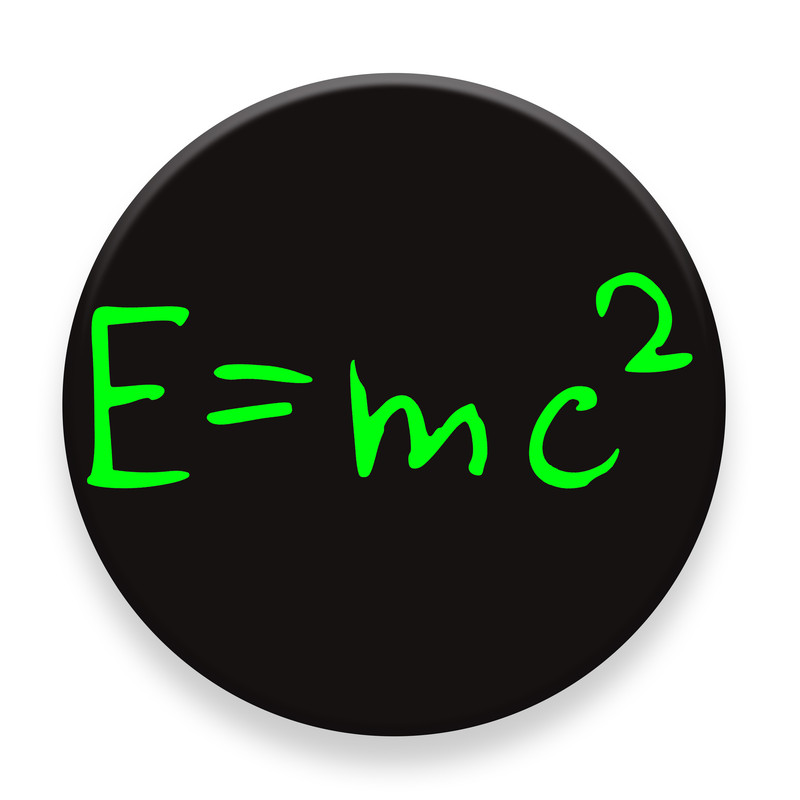  برچسب موبایل مای سیحان مدل E=MC2 مناسب برای پایه نگهدارنده مغناطیسی