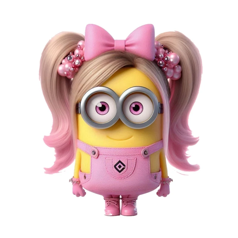 استیکر پارچه و لباس پاد آفرین مدل کارتونی مینیون ها بامزه جذاب کد 1670