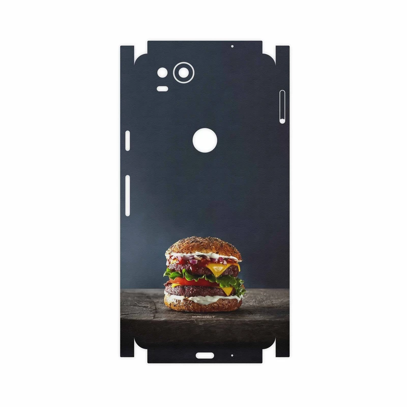برچسب پوششی ماهوت مدل Hamburger-FullSkin مناسب برای گوشی موبایل گوگل Pixel 2