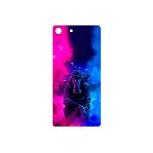 MAHOOT Smoke Rainbow Digital Art 2 Cover Sticker for Sony Xperia M5
