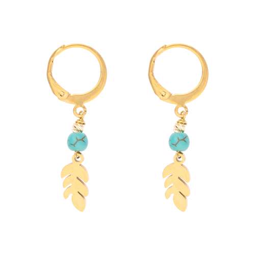 گوشواره طلا 18 عیار زنانه مدل sba079