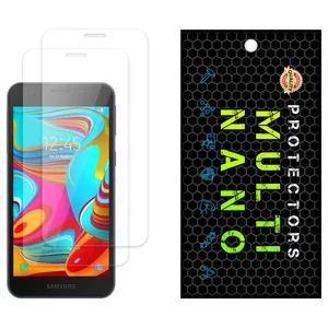 Multi Nano X-S2N Model Transparent Screen Protector Suitable For Samsung Galaxy A2 Core Mobile Phone Pack Of 2