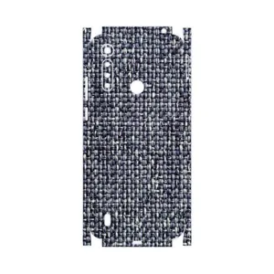 MAHOOT Fabric Texture 6-FullSkin Cover Sticker for Motorola Moto G8 Power Lite