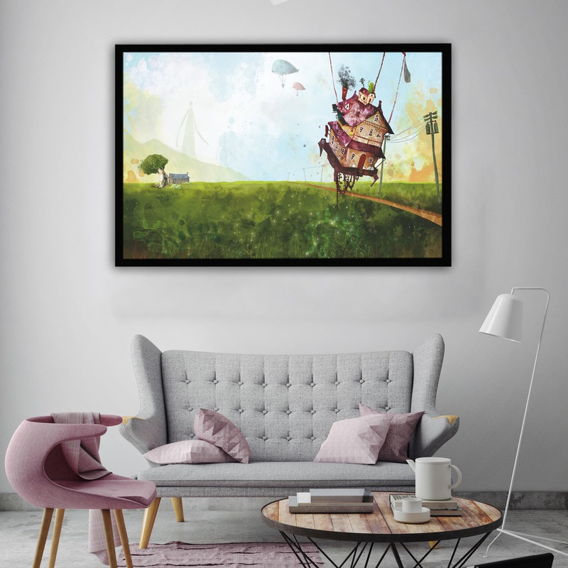 تابلو
کودک بکلیت طرح نقاشی کودکانه مدل B-S941