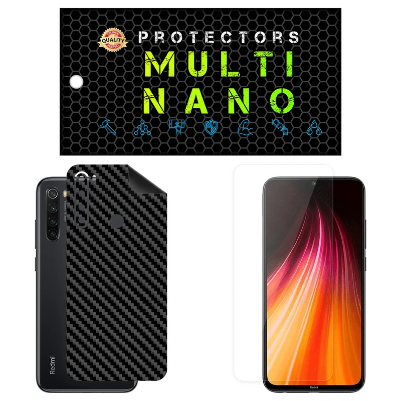 محافظ صفحه نمایش مولتی نانو مدل X-SFC مناسب برای گوشی موبایل شیائومی Redmi Note 8 به همراه برچسب پوششی