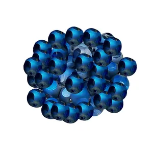 مهره دستبند مدل سنگ تراش کامپیوتری کد MOKMT02 بسته 30 عددی