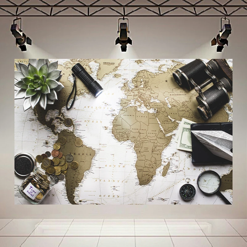  پوستر طرح مخمل نقشه مدل جهانگردی کد AR303923