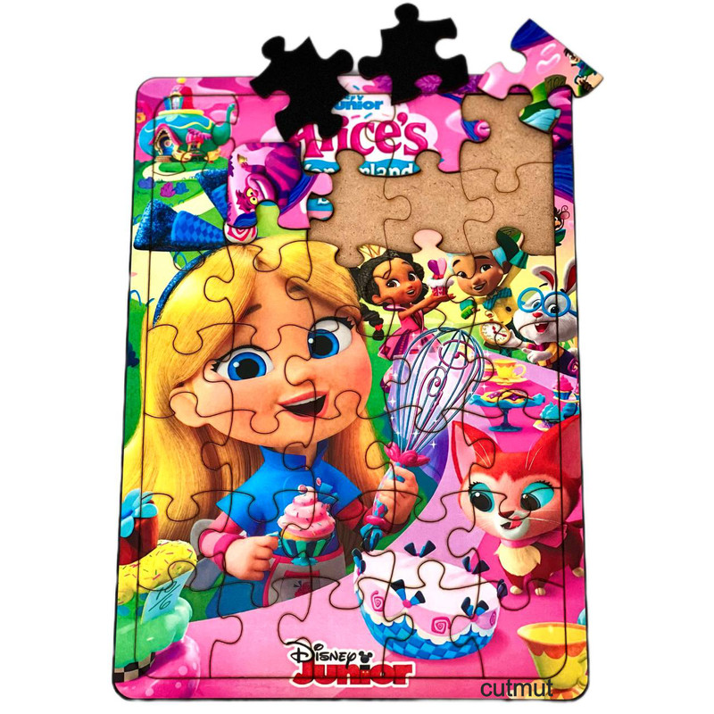 پازل 35 تکه کات مات مدل آلیس