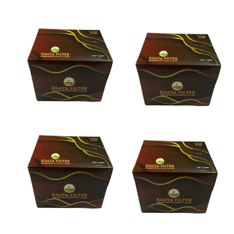 فیلتر چای کیمیا مدل KL چهار بسته 70 عددی