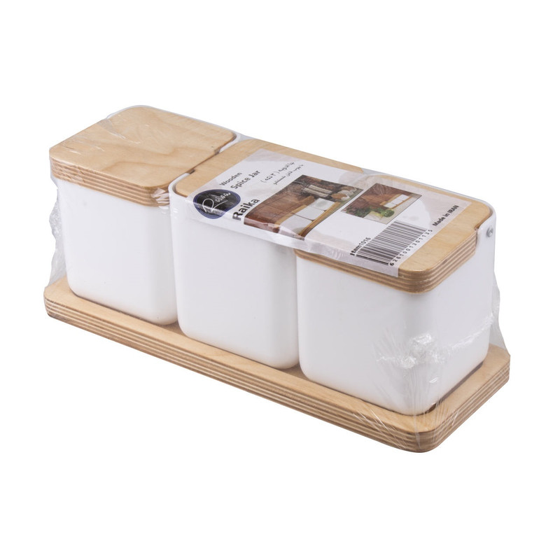 ست جای ادویه 4 پارچه رایکا کد MD1104