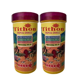 غذای ماهی آکواریوم تیتون مدل tropical-120 وزن 120 گرم بسته دو عددی