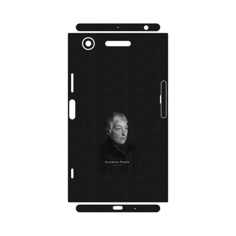 برچسب پوششی ماهوت مدل Portrait of a European Woman-FullSkin مناسب برای گوشی موبایل سونی Xperia XZ1