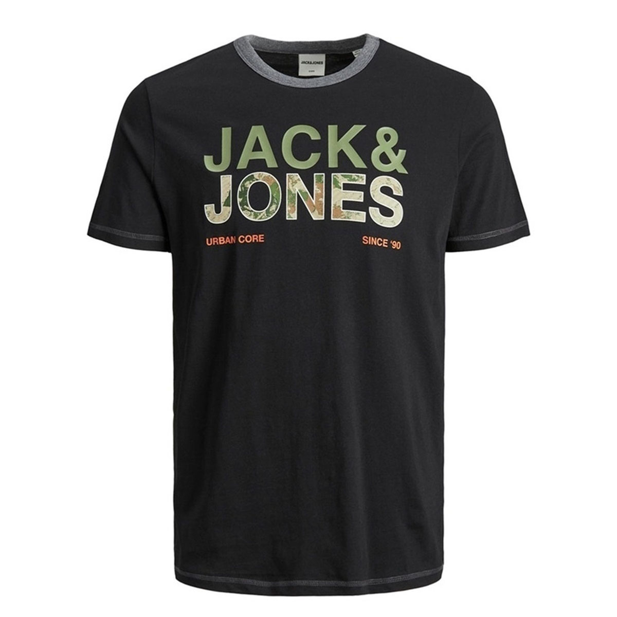 تی شرت آستین کوتاه مردانه جک اند جونز مدل 12185199