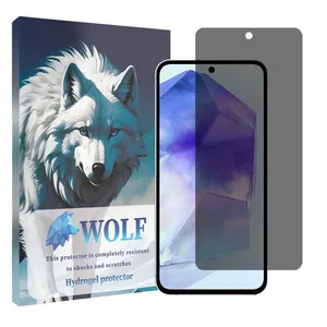 Wolf privacy screen Protector Suitable for Samsung Galaxy A55 Mobile Phone