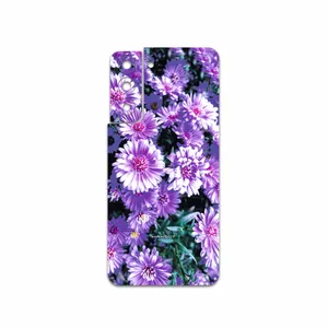 MAHOOT Purple-Flower Cover Sticker for Samsung Galaxy S21 FE 5G