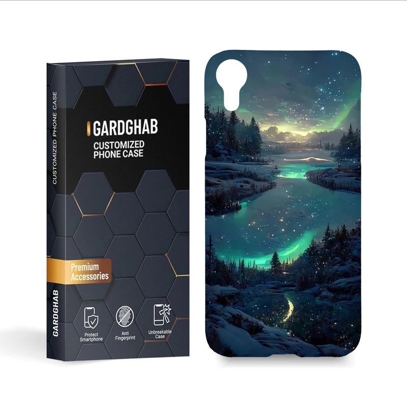 کاور گارد قاب مدل منظره و طبیعت مناسب برای گوشی موبایل اپل iPhone XR