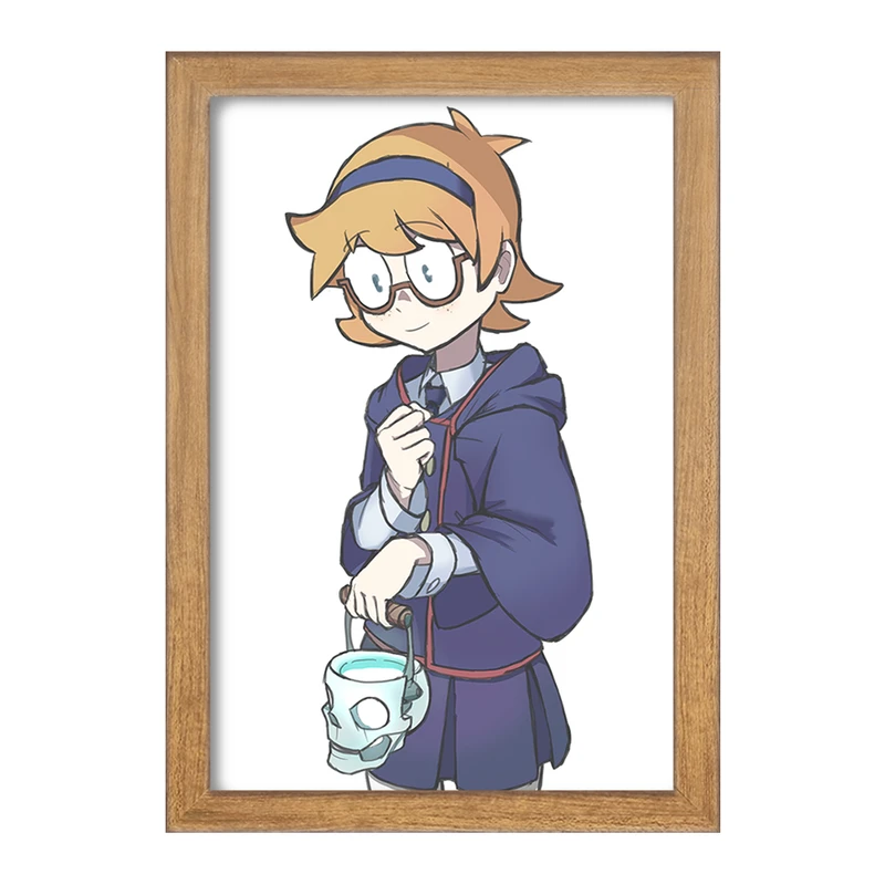 تابلو خندالو مدل جانسون انیمه جادوگران کوچک Little Witch Academia  کد 22858