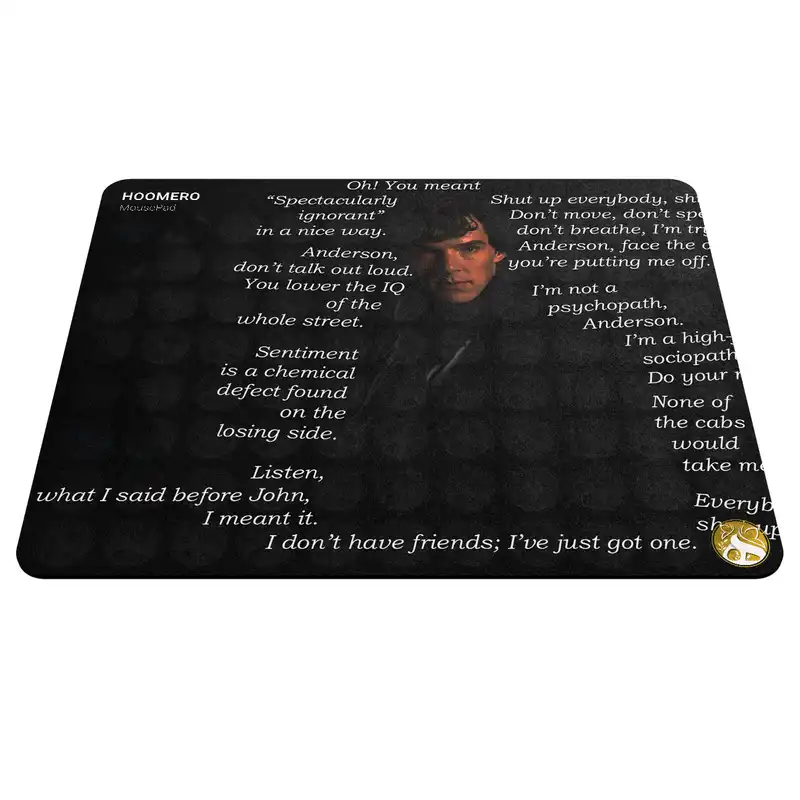 ماوس پد هومرو مدل A3169 طرح شرلوک هولمز
