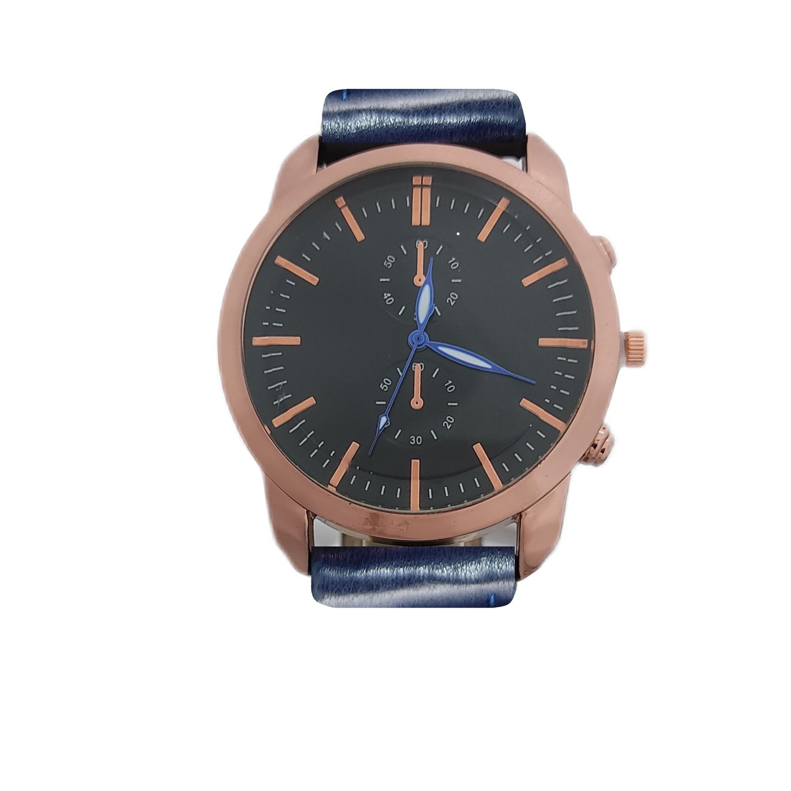 ساعت مچی عقربه ای مدل بند چرمی کد 003 -  - 1