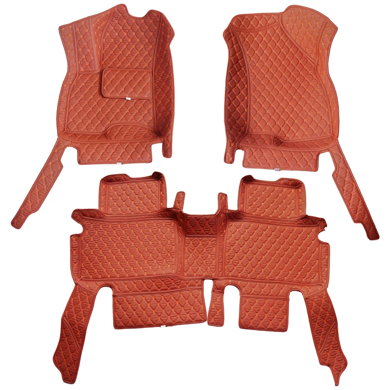 کفپوش5بعدی خودرو مدل چرم گلدوزی مناسب برای تیگو8