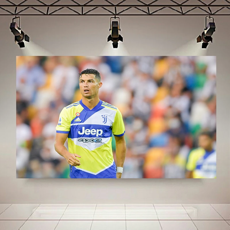 پوستر دیواری طرح افسانه فوتبال مدل رونالدو کد AR304884
