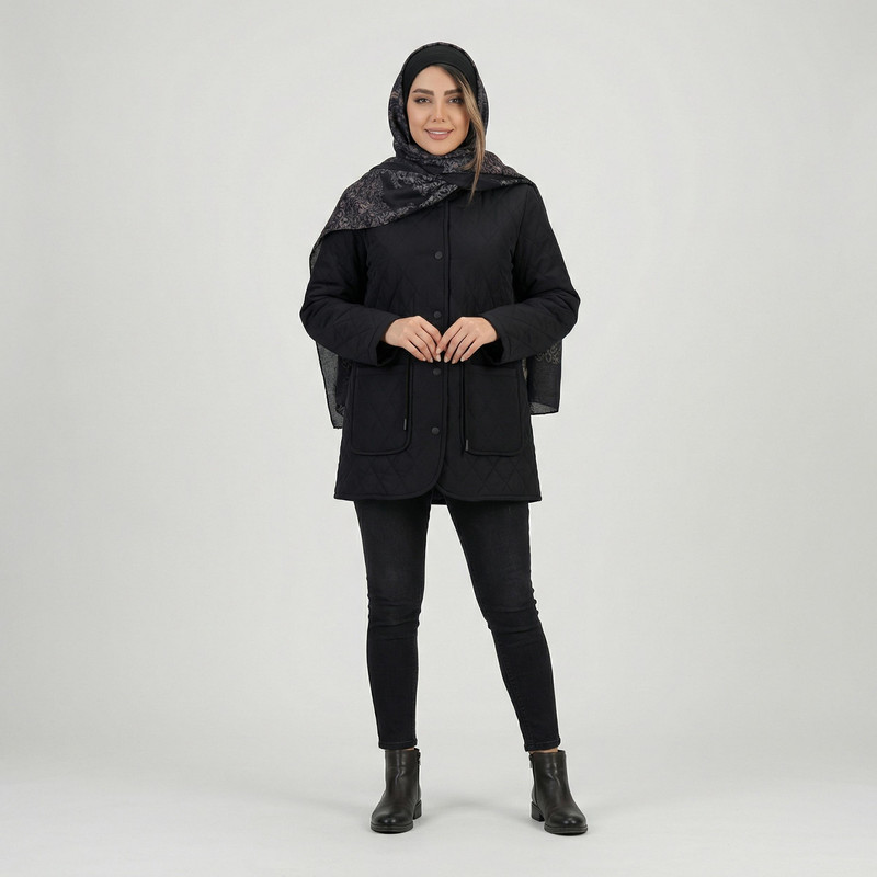 کاپشن زنانه السانا مدل حانا کد 2397