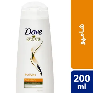 شامپو مو مخصوص موهای چرب داو مدل Purifying حجم 200 میلی لیتر