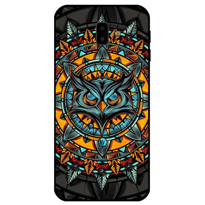 کاور مگافون طرح جغد مدل 1903 مناسب برای گوشی موبایل سامسونگ Galaxy J6 Plus         