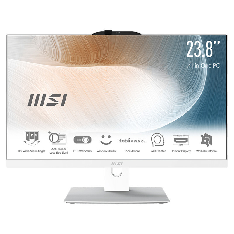 کامپیوتر همه کاره 24 اینچ ام اس آی مدل  AM242TP 12M i7 16GB 500GB Iris Xe